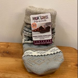 MUK LUKS Women's Thermal Slipper Socks